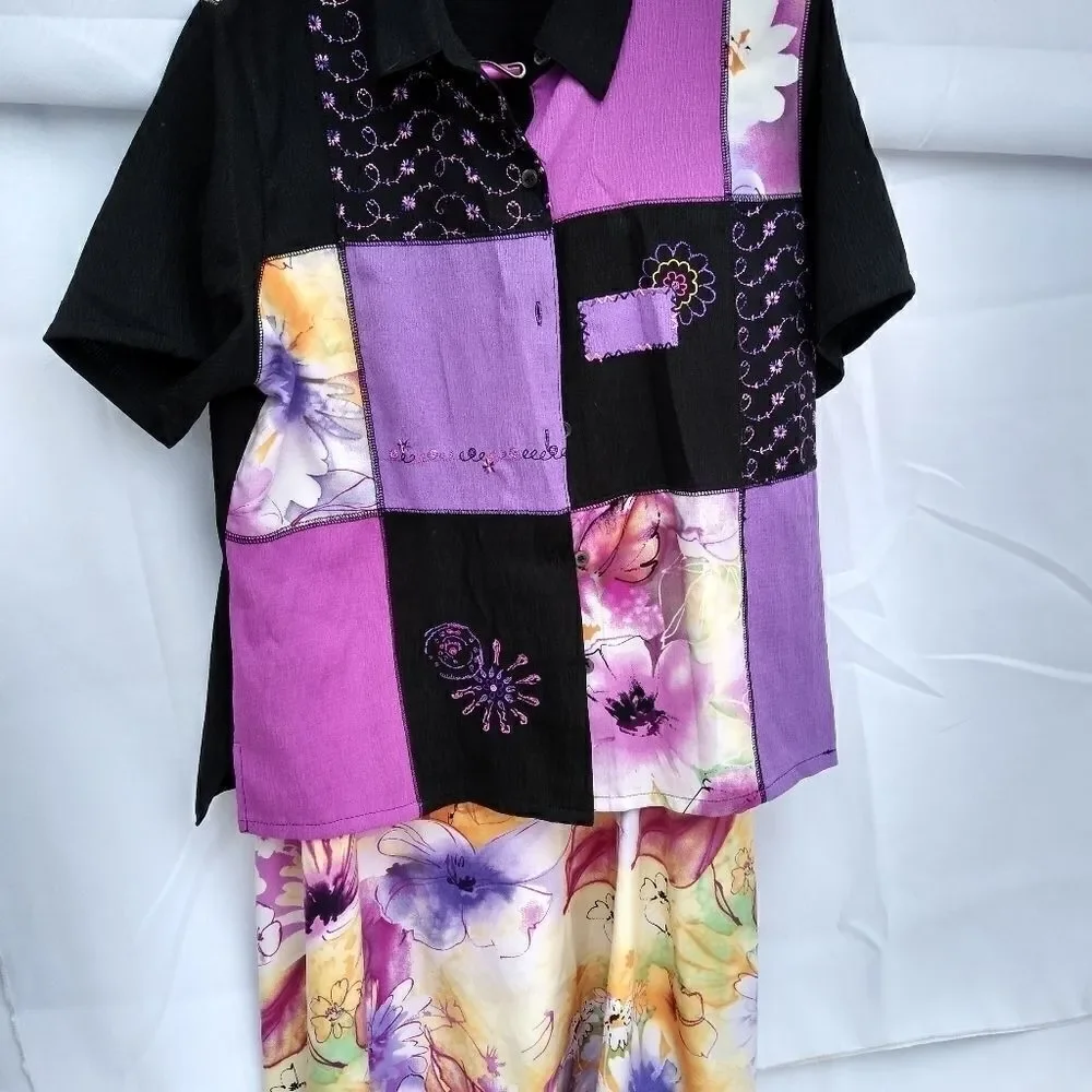 Shirt and skirt set